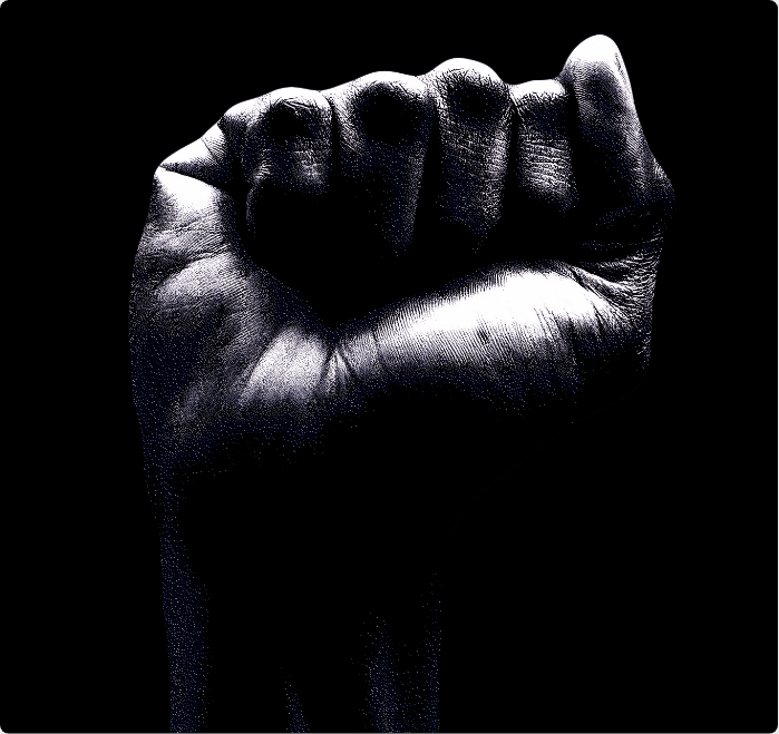black-power-fist black power fist
